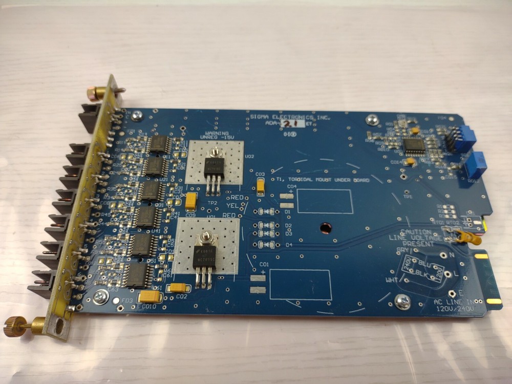 Sigma ADA21 1x6 High Performance Audio Distribution Amplifier 2100 Series Module