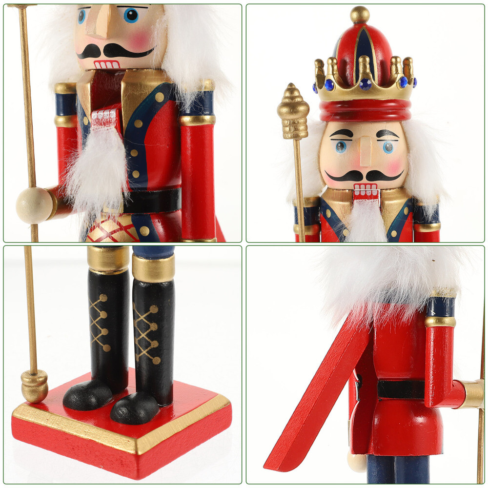 Christmas Nutcracker Figurine Decor Nutcrackers Doll Holiday Decoration