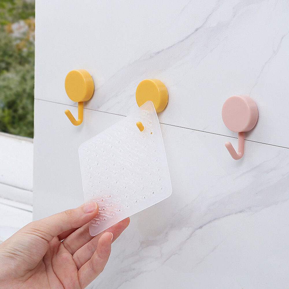 1PC Random Kitchen Cleaning Brush Silicone Dish Scrubber Crevice Brush Tool