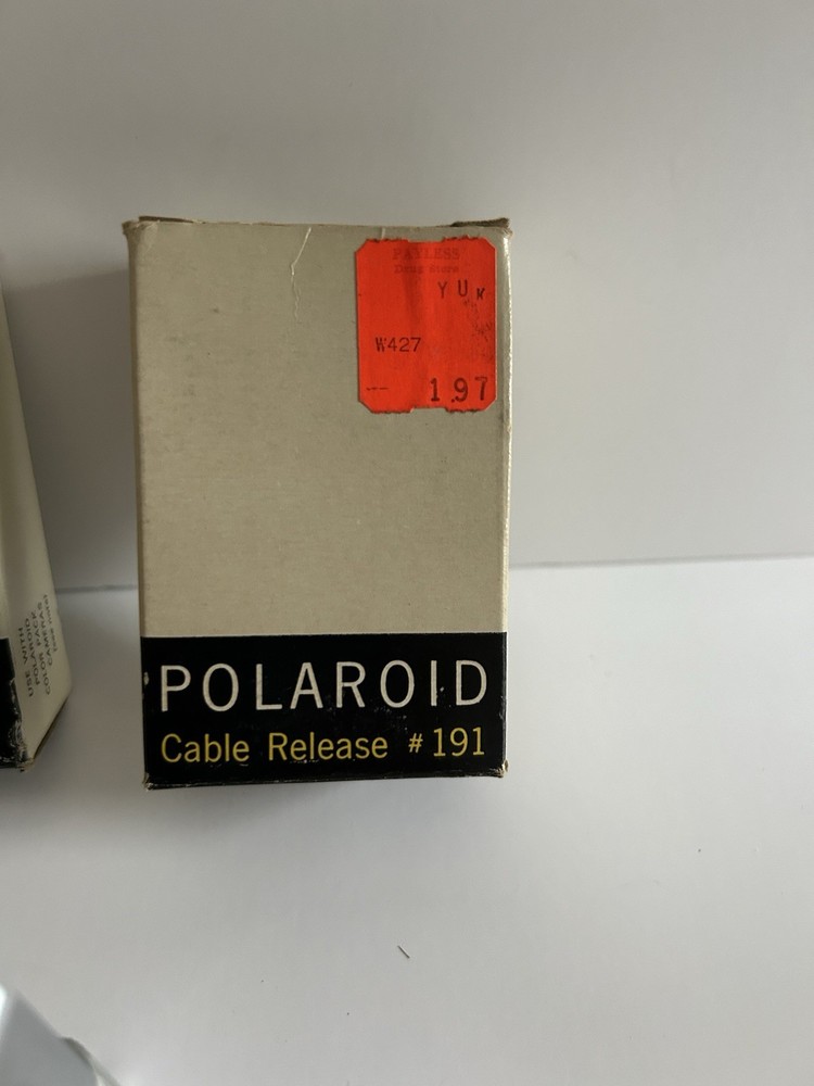 Vintage Polaroid Land Camera 360 Miscellaneous Extras Package