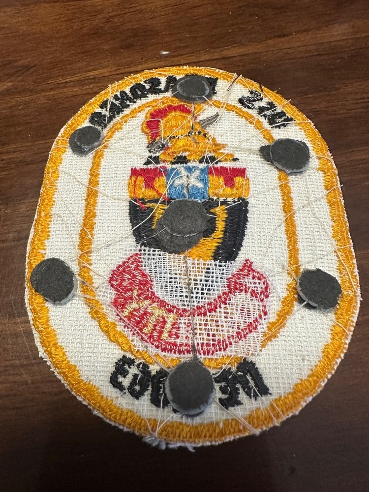 Vintage US Navy USS Reasoner DE-1063 Ship Patch