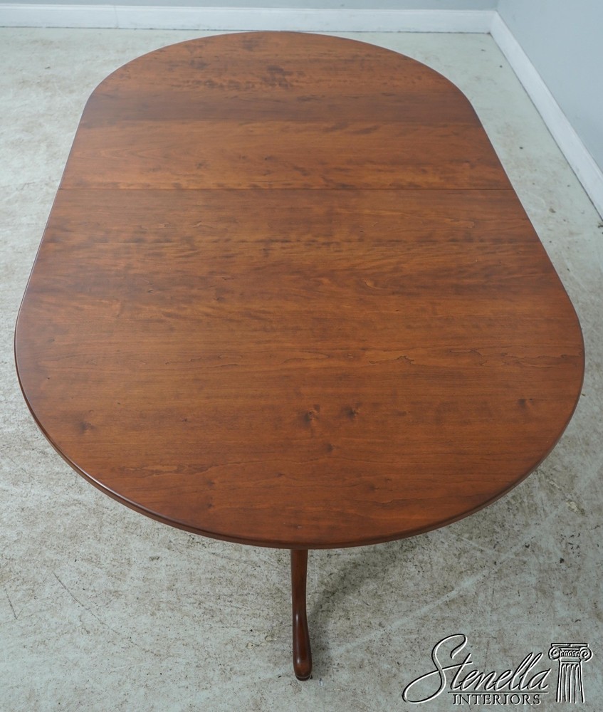 L60662: ELDRED WHEELER Cherry Bench Made Dining Room Table