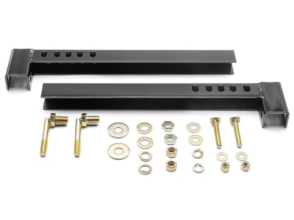 Backrack 30331TB Truck Bed Rack Installation Kit For Headrack with 21" Toolbox