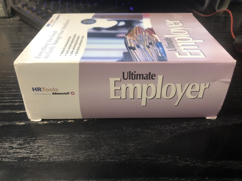 Ultimate Employer Workforce Management Software CD-ROM HR Tools By Administaff