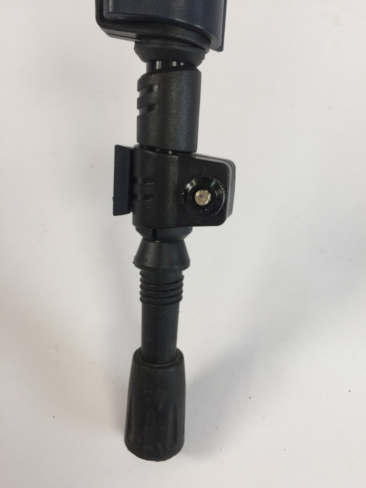 Yukon Adjustable Single Trekking Hiking Pole Black/Blue