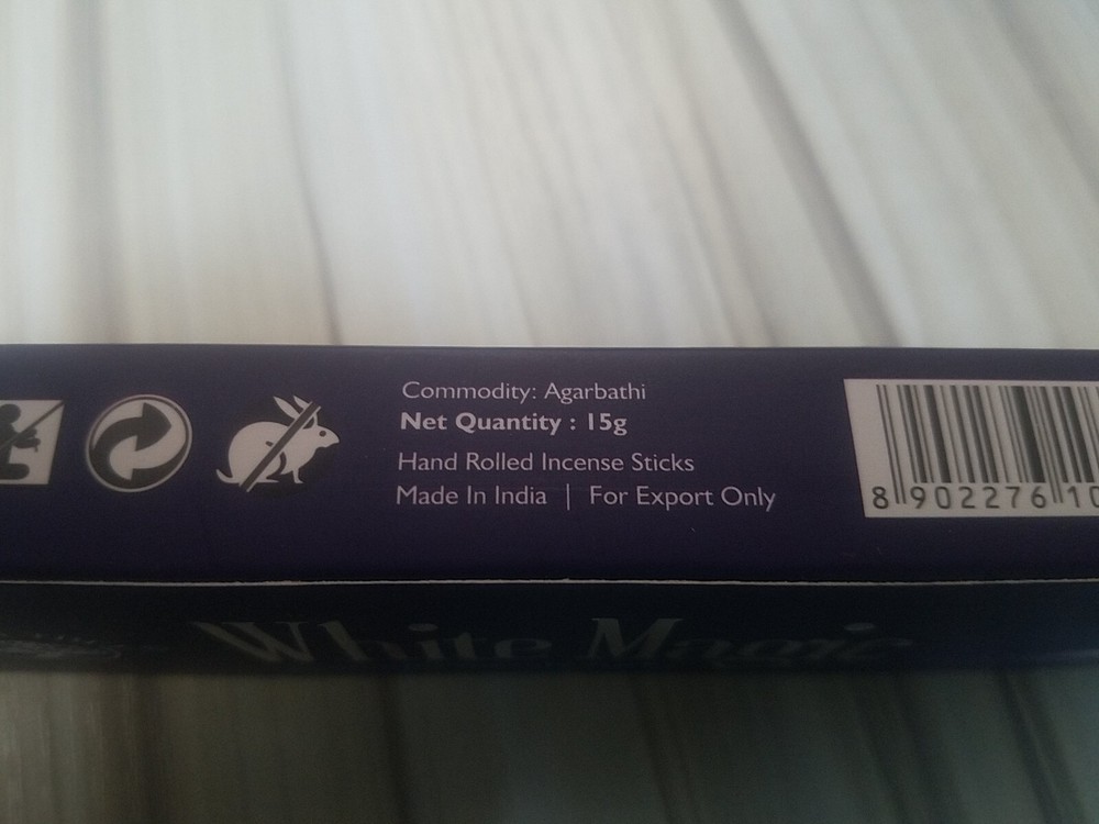Green Tree White Magic Masala Incense Sticks (Single Pack, 12 Sticks)