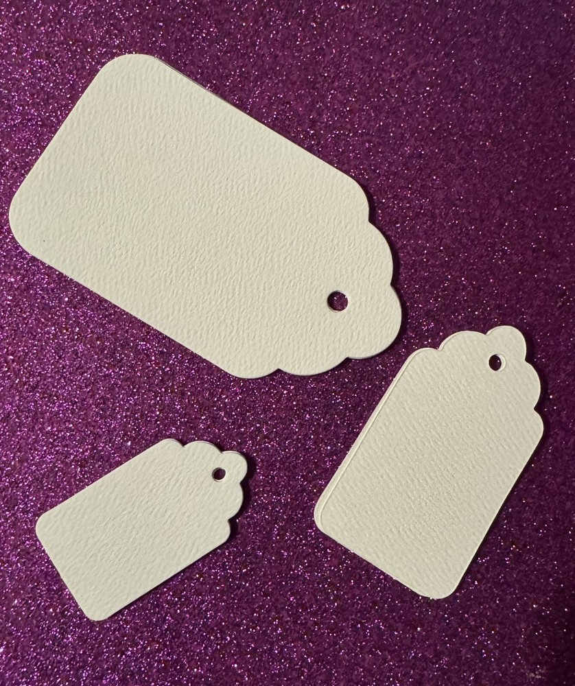 Free Shipping 100 Mixed Tags 3 Sizes