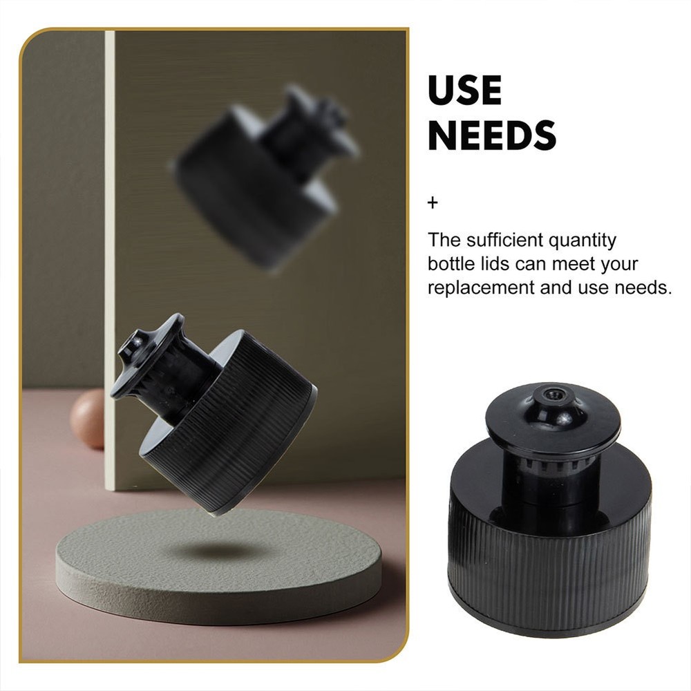10 Pcs Hand-pulled Mineral Water Cover Replacement Tops for Bottles Caps