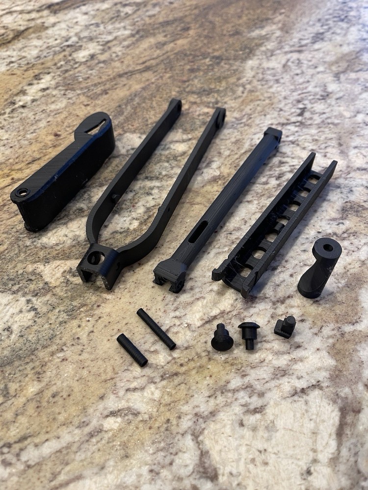 Star Wars, A New Hope, Stormtrooper E11 Blaster. 3d Printed Model Kit.