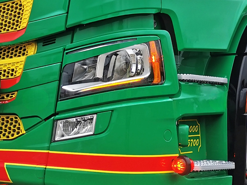 # Evil Eye Headlight Eyebrows for Scania S R 2016+ NextGen ABS Decorations