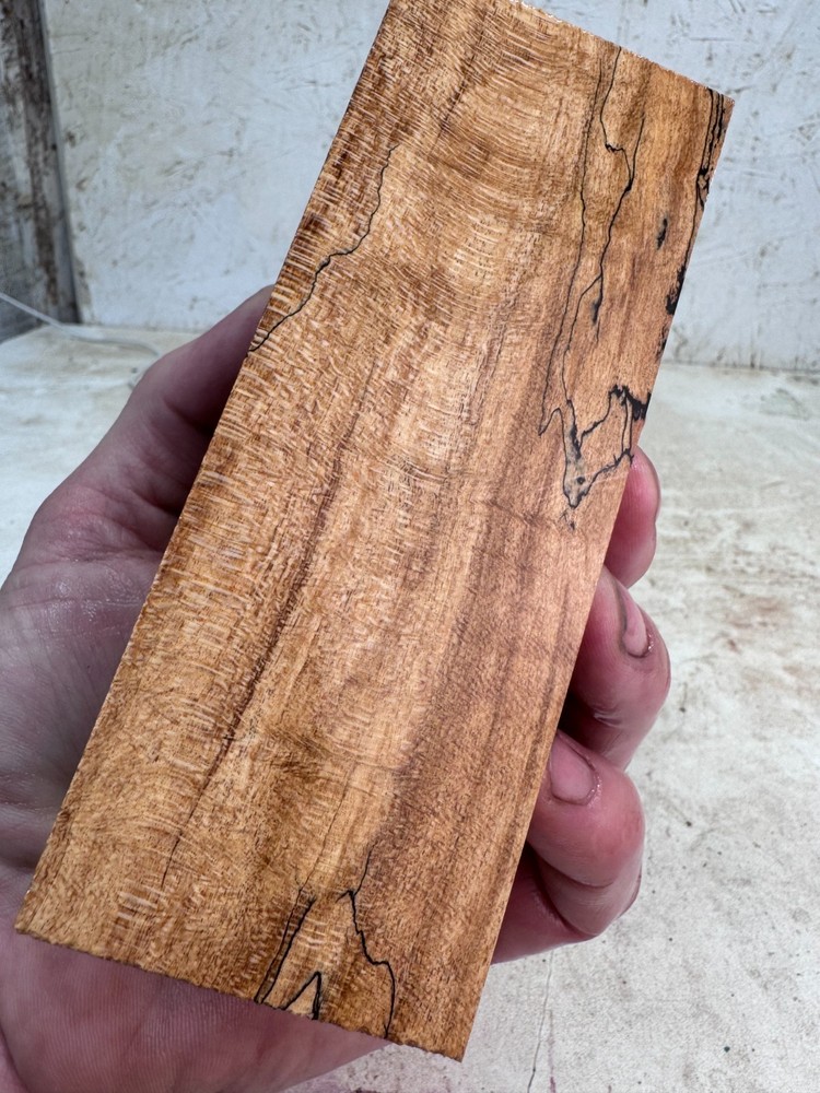 Stabilized Spalted Maple Knife Block or Turning Blank | Oversized | SSM 231