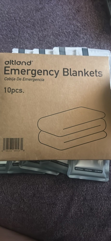 Altland Emergency Blanket 10 Pk
