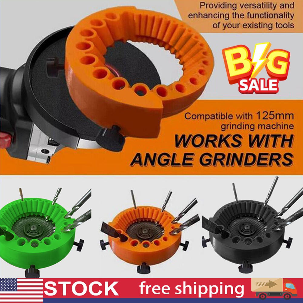 Drill Bit Sharpener, Power Drill Bit Grinding Attachment, Old Drill Bit GrindeAN