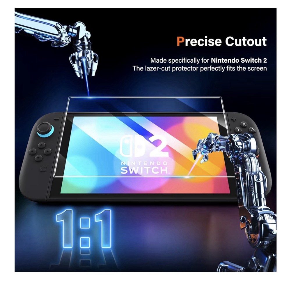 Nintendo Switch 2 Tempered Glass Screen Protector