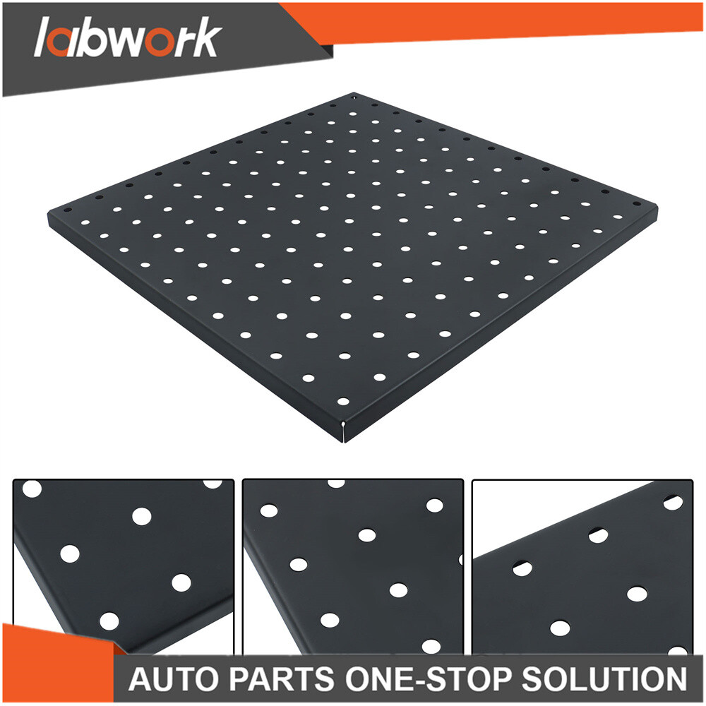 Labwork 4 Pack Peg Board Household Pegboard Wall Panel For Garage Tools Workshop