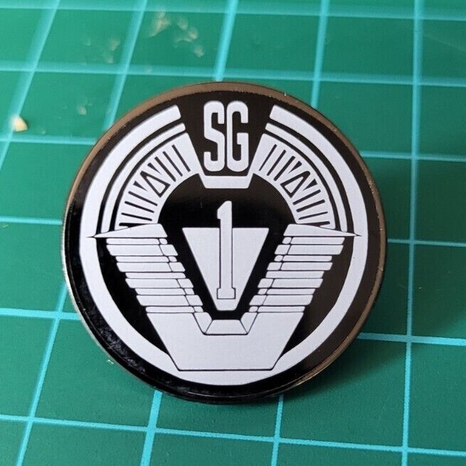 Stargate SG-1 Team Logo Metal Pin 1 inch