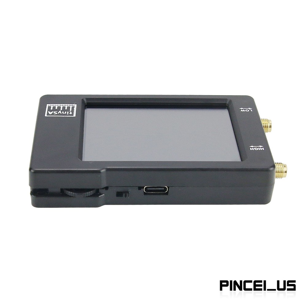 TinySA Handheld RF Spectrum Analyzer 2.8" Touch Screen Display Built-in Battery