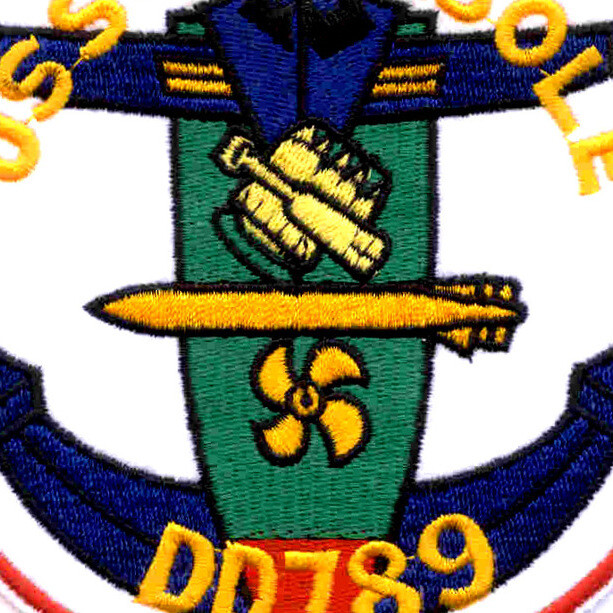 DD-789 USS Eversole Patch - Version B Small