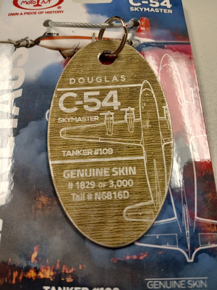 Unique Front! Douglas C-54 Skymaster Planetags / Plane Tag