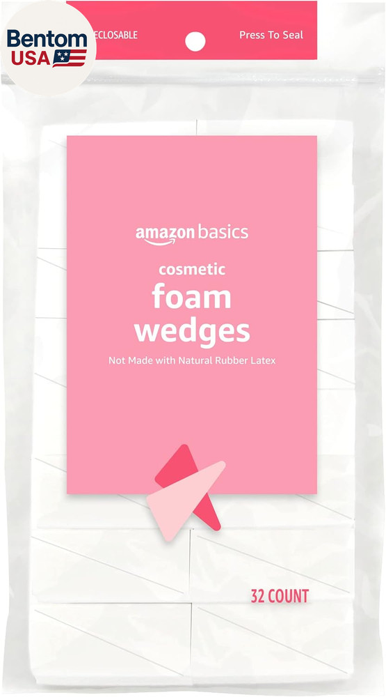 Cosmetic Foam Wedges for Makeup, 32 Count