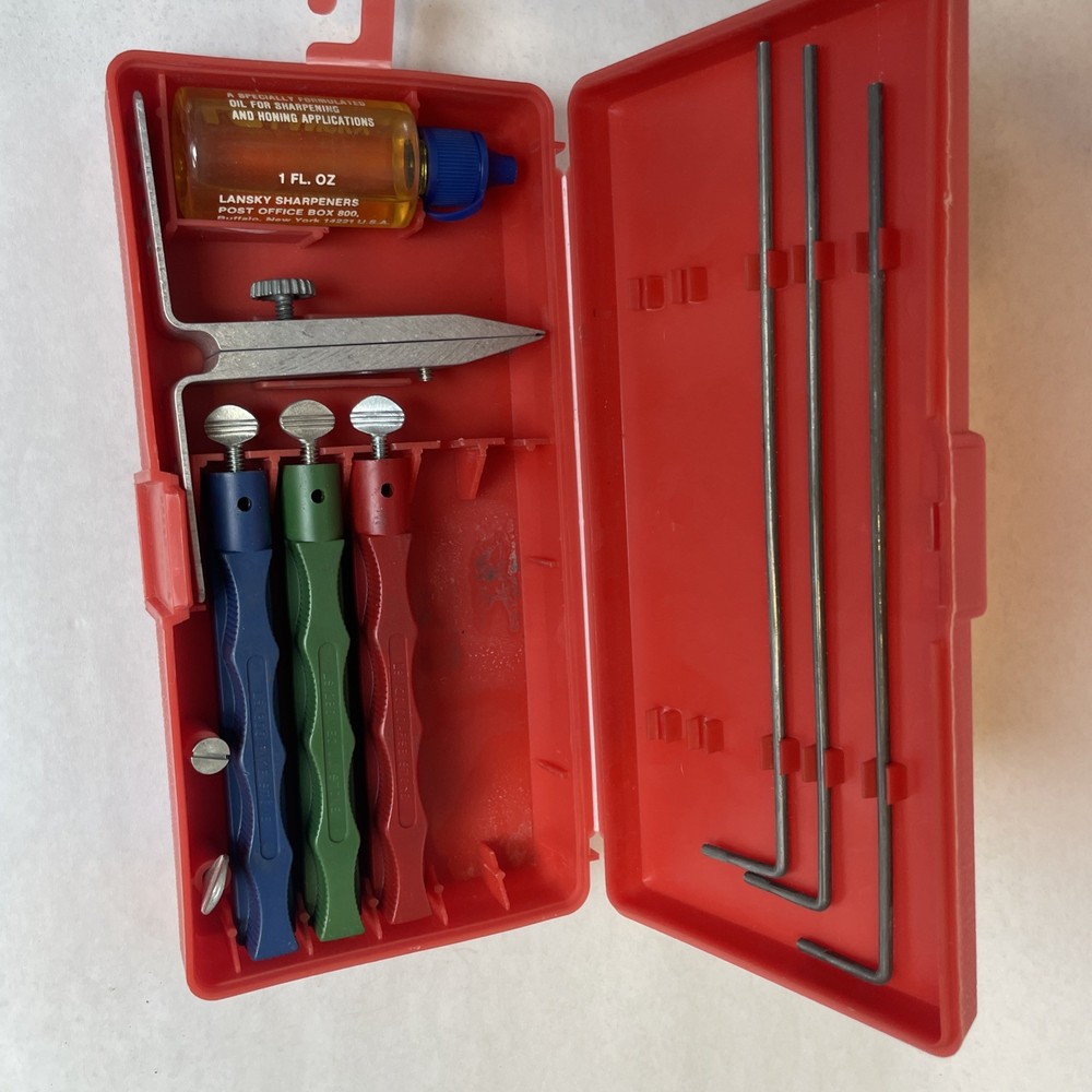 Lansky Standard 3 Stone System Controlled Angle Precision Knife Sharpening Kit