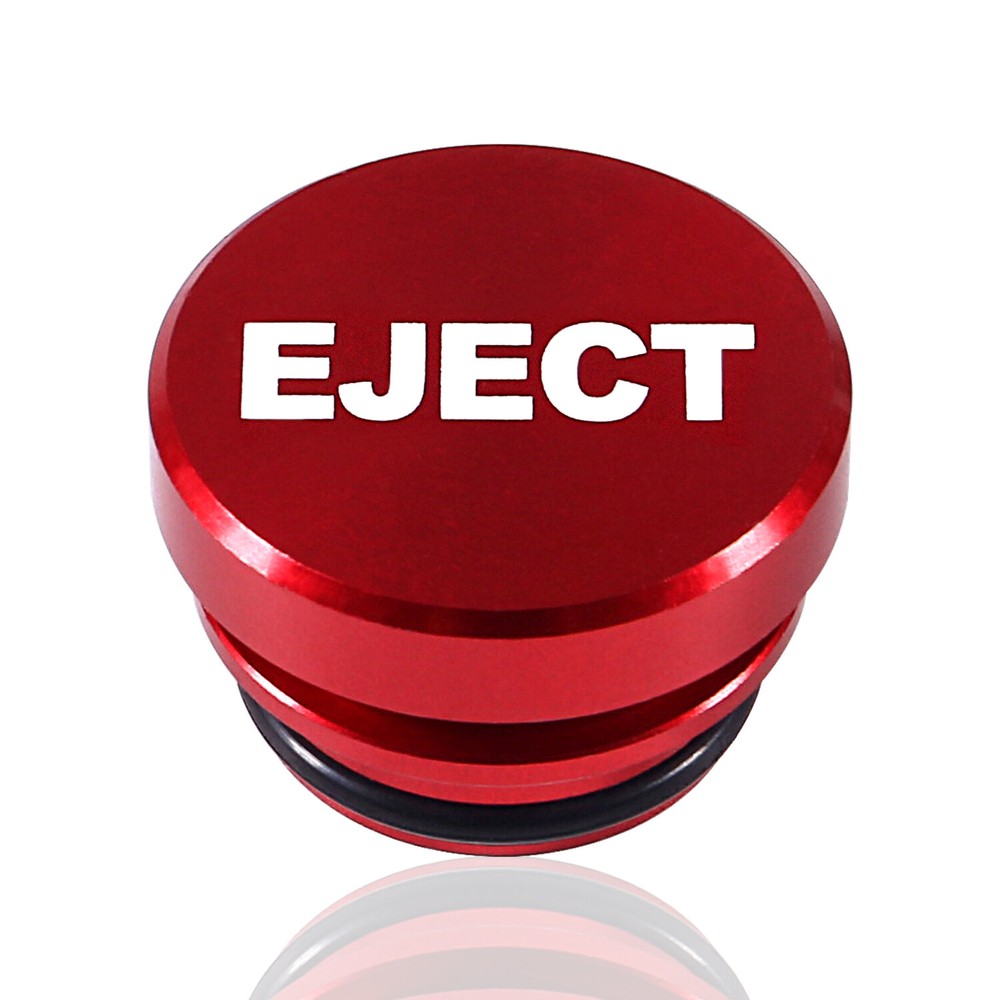 2PCS Universal Fire Missile Eject Button Car Cigarette Lighter Cover Accessories