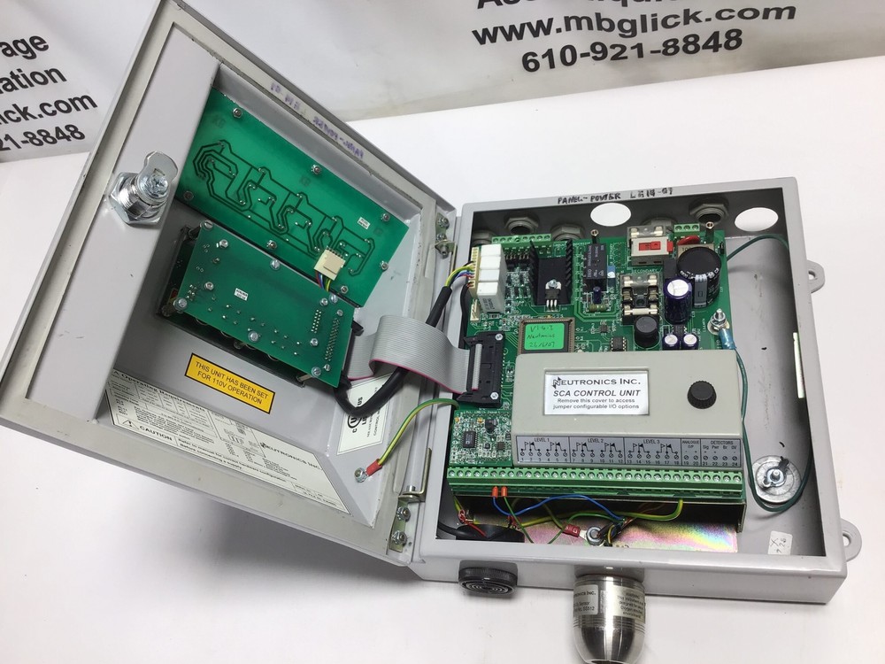 Neutronics Inc Serial #420 Type SCA Multi-Gas Analyzer for 110V Operation 60Hz