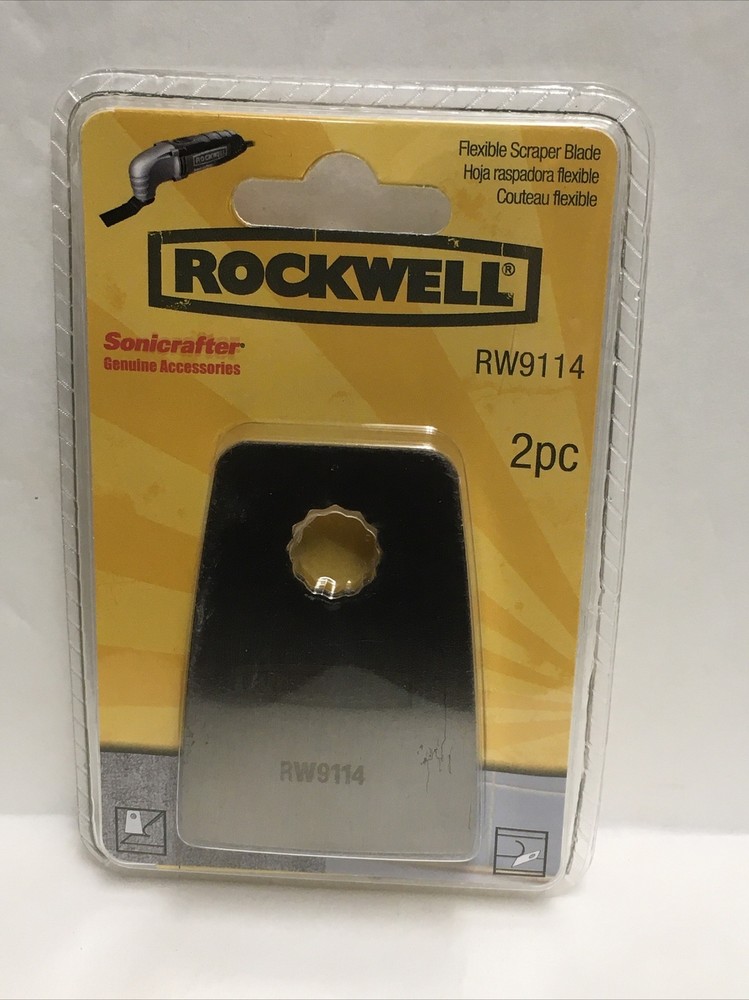 Rockwell RW9114 Sonicrafter Flexable Scraper NIP