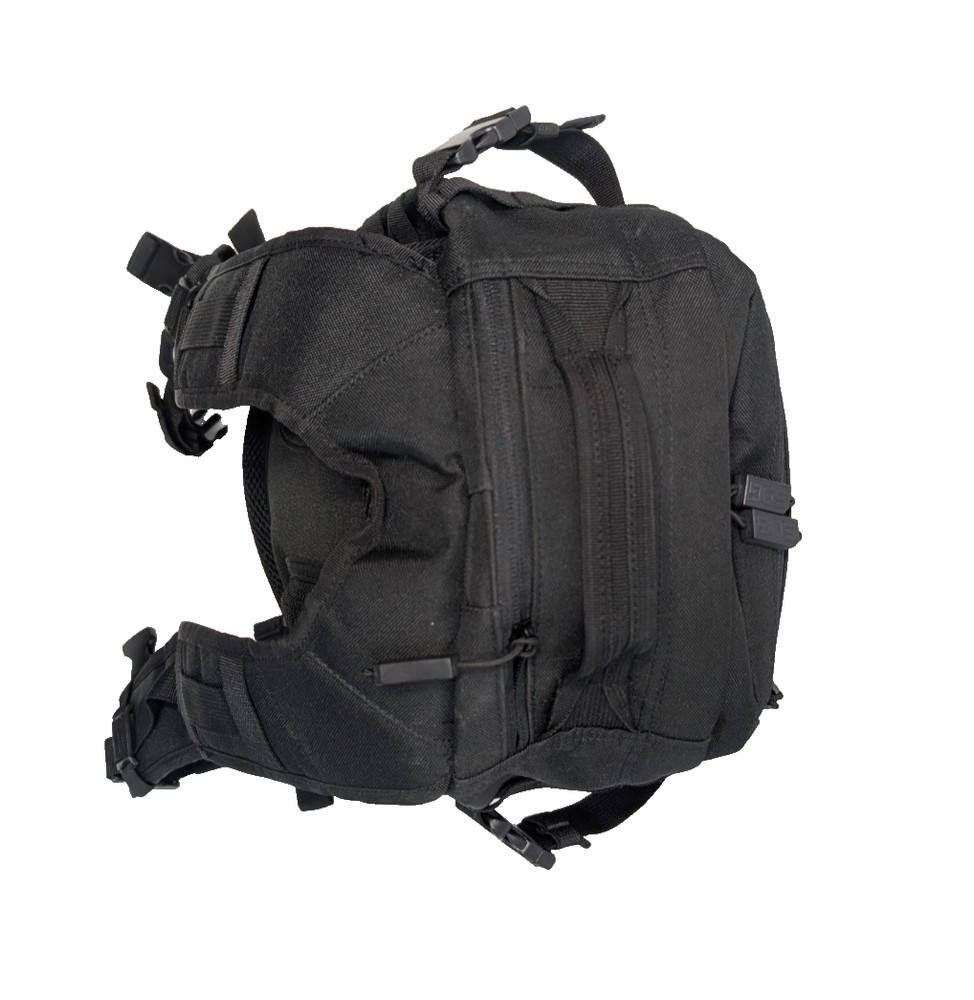 SOG Tactical Black Backpack Ninja Day Pack Storage Bugout Military - Preowned