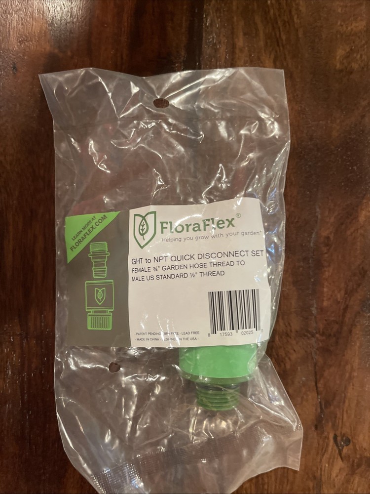 Flora Flex GHT to NPT Quick Disconnect Set