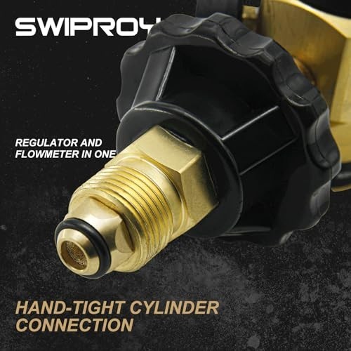 Nitrogen Purging Regulator - Adjustable Pressure Control for Welding & Industria