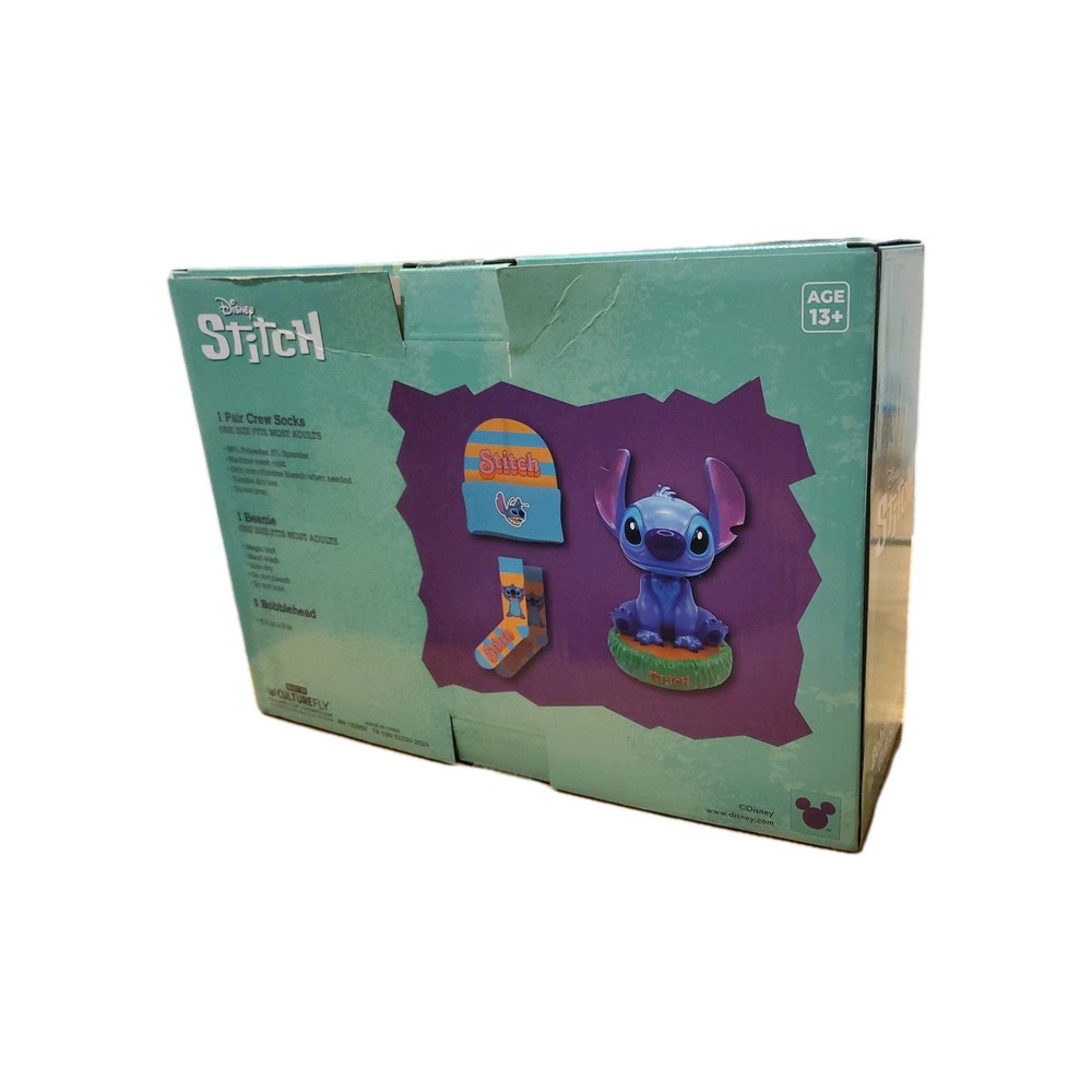 Disney STITCH Bobblehead Gift Set