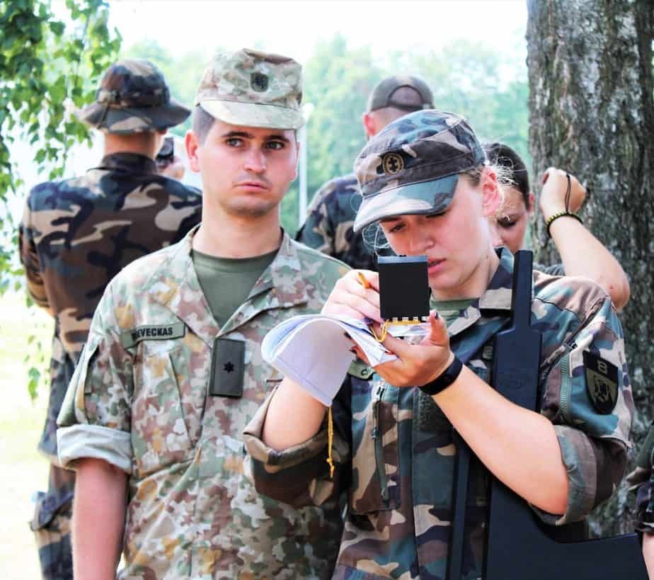 Lithuania Rifleman's union cap camo