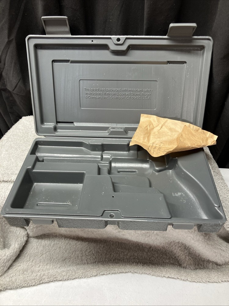 Ruger Redhawk .44 Mag Factory Plastic Case Box