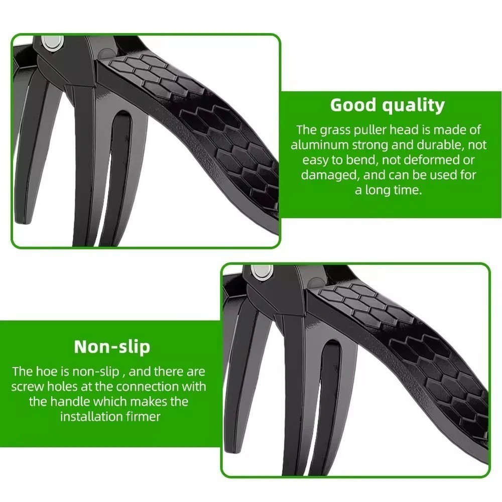 Stand Up Weed Puller Claw Tool Long Handle Garden Weeder Root Remover Outdoor