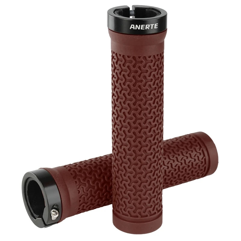 ycle Handle Bar Grips Mountain Bike Single-sided Locking Handleba