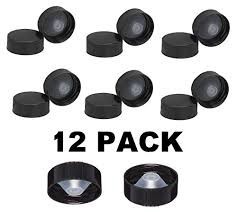 LD Carlson 38mm Polyseal Screw Caps (12 Count)