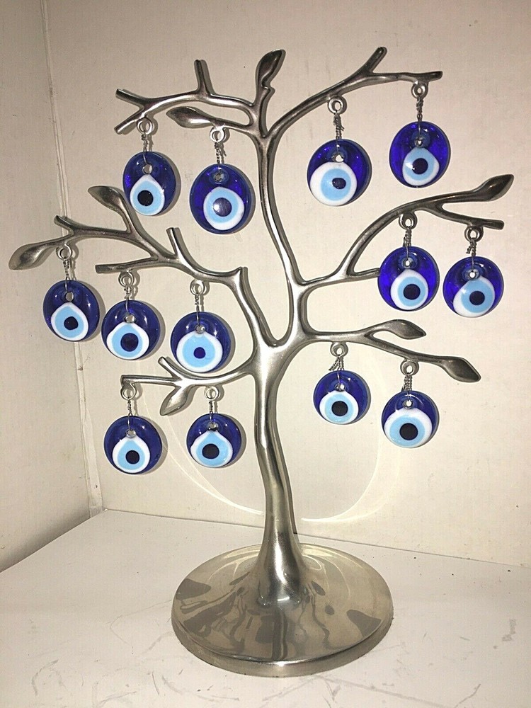 HANDCRAFTED HANDMADE EVIL EYE TREE, ONE OF A KIND OOAK