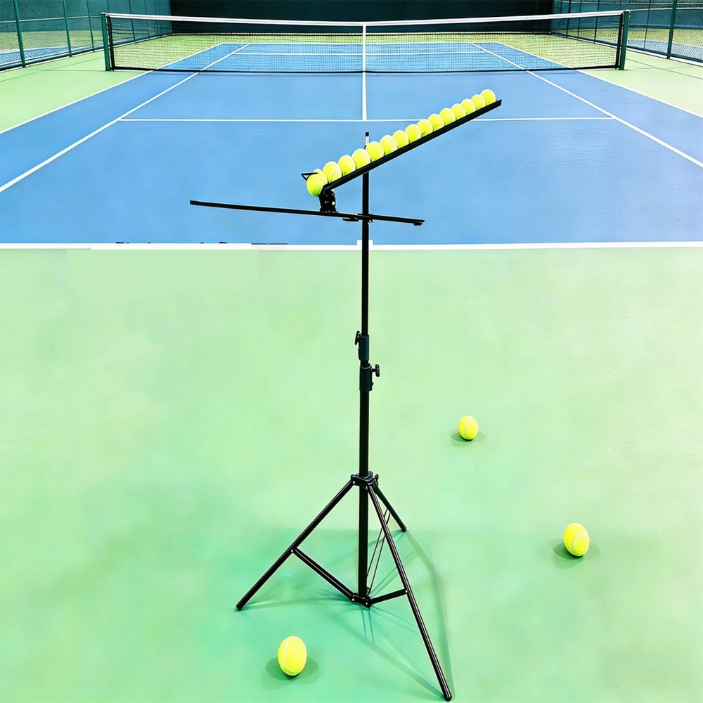 Tennis Ball Dropping Machine Practical Durability Portable Single Training