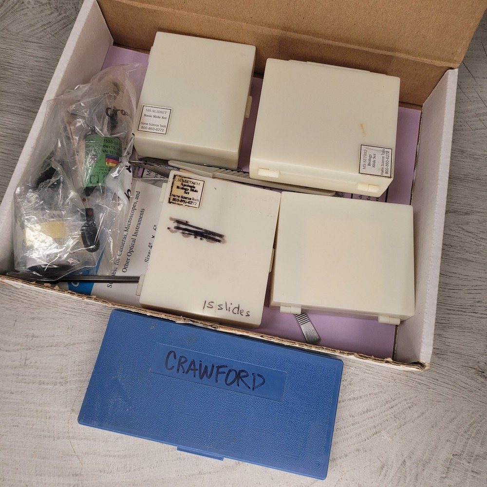 Home Science Tools 40026 Exploring Creation Biology Lab Kit Slides Preowned