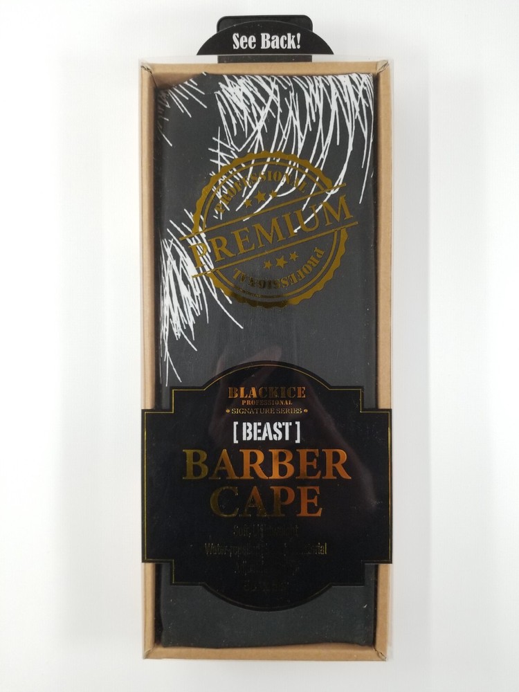 BLACKICE Professional Premium Graphic Pattern Barber Cape-Beast