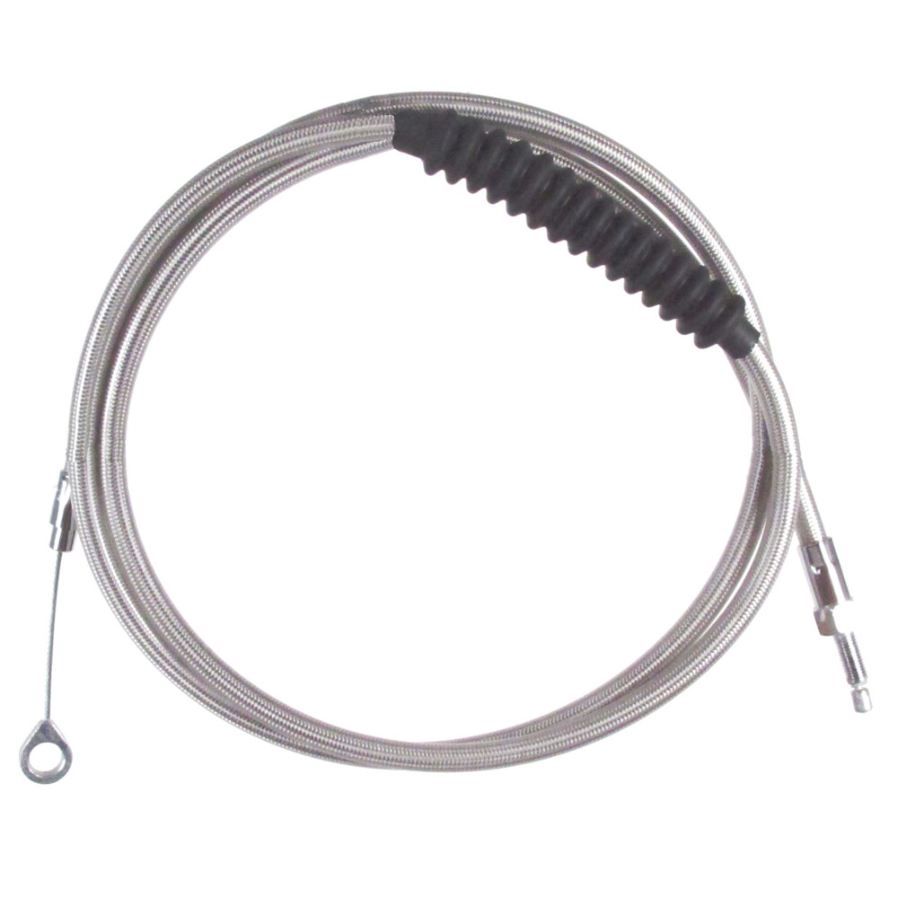 Stainless Braided Clutch Cable 2000-2006 Harley-Davidson Softail Deuce