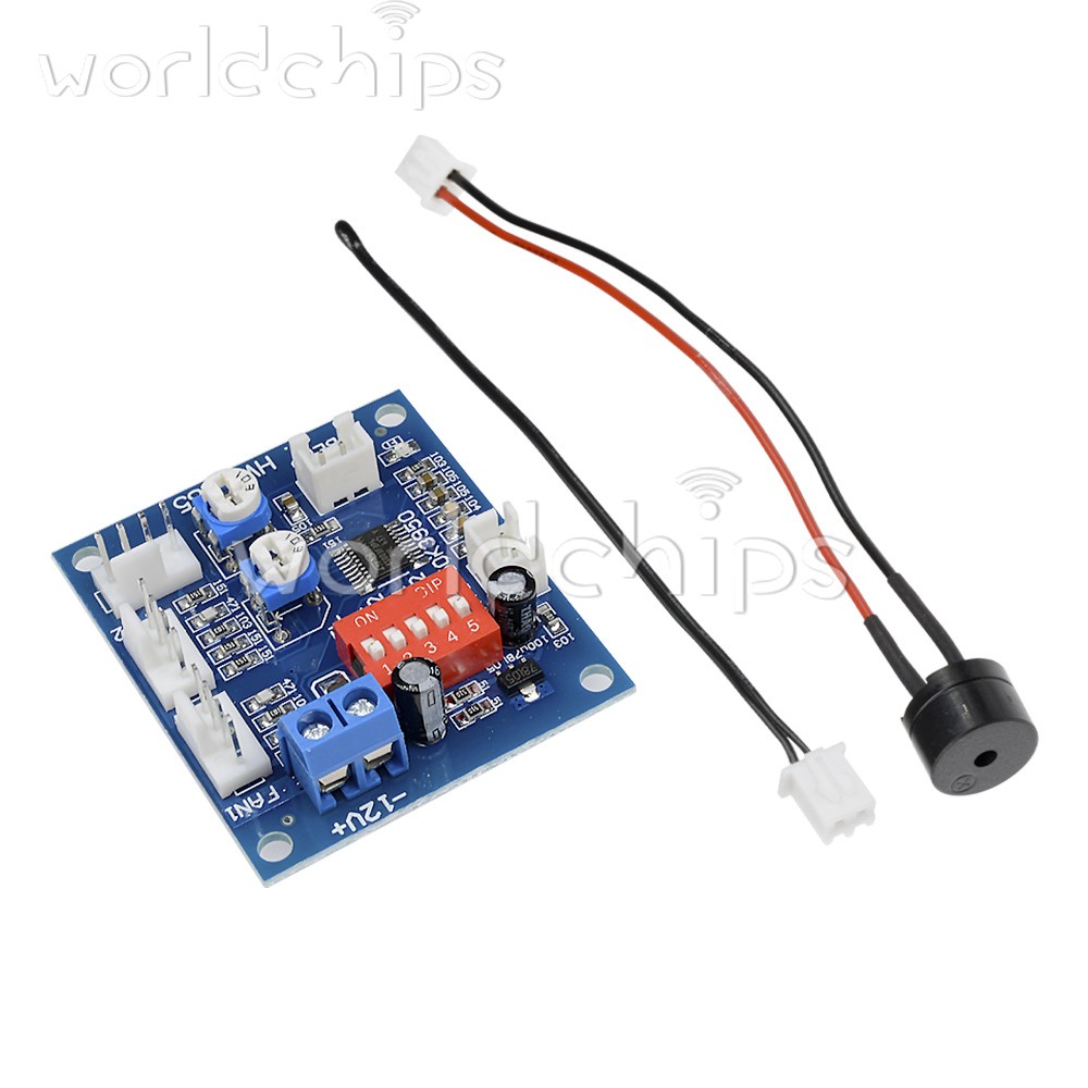 1-10PCS 12V 4Wire PC CPU Fan Temperature Control PWM Fan Speed Controller Module