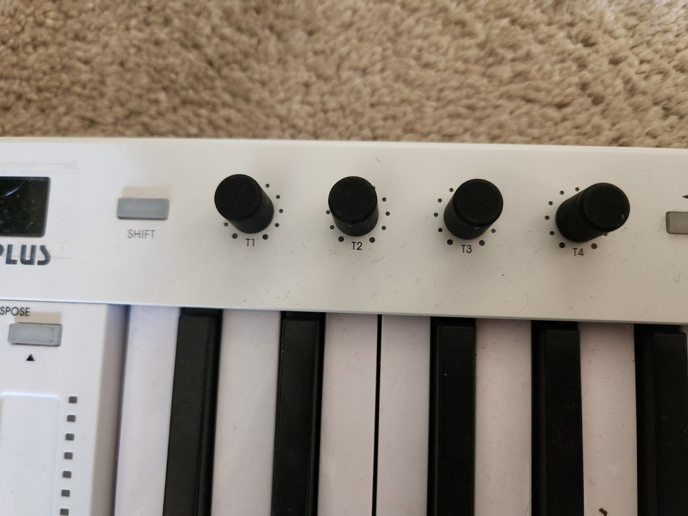 midiplus X4 mini MIDI Keyboard Controller, White