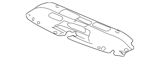 Genuine GM Upper Panel 15809934