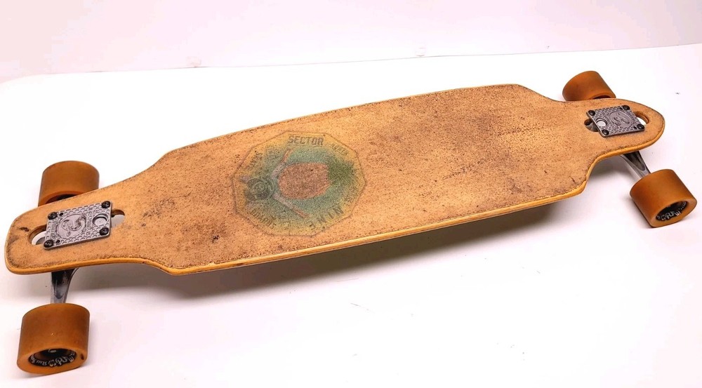 Sector 9 Longboard Skateboard Drop Through Gullwing Sidewinder II Pineapple