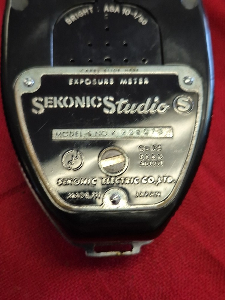 Vintage Sekonic Studio Model S Light Exposure Meter