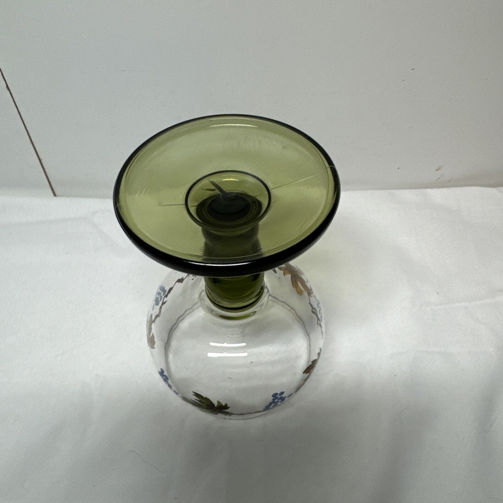 Vintage Grape Leaf Green Stem