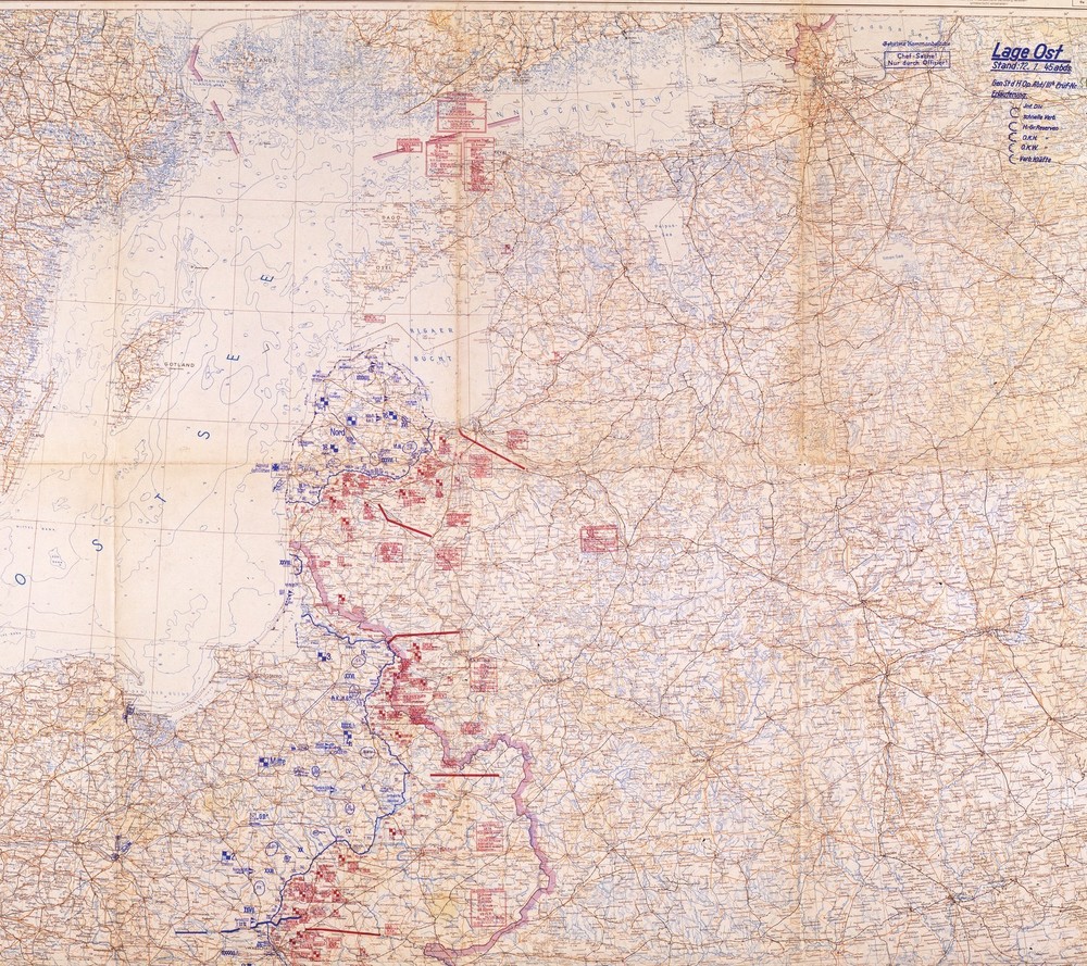 WW2 German Staff Maps Vistula-Oder 1945 Soviet Offensive – 37 Maps + Guide PDFs