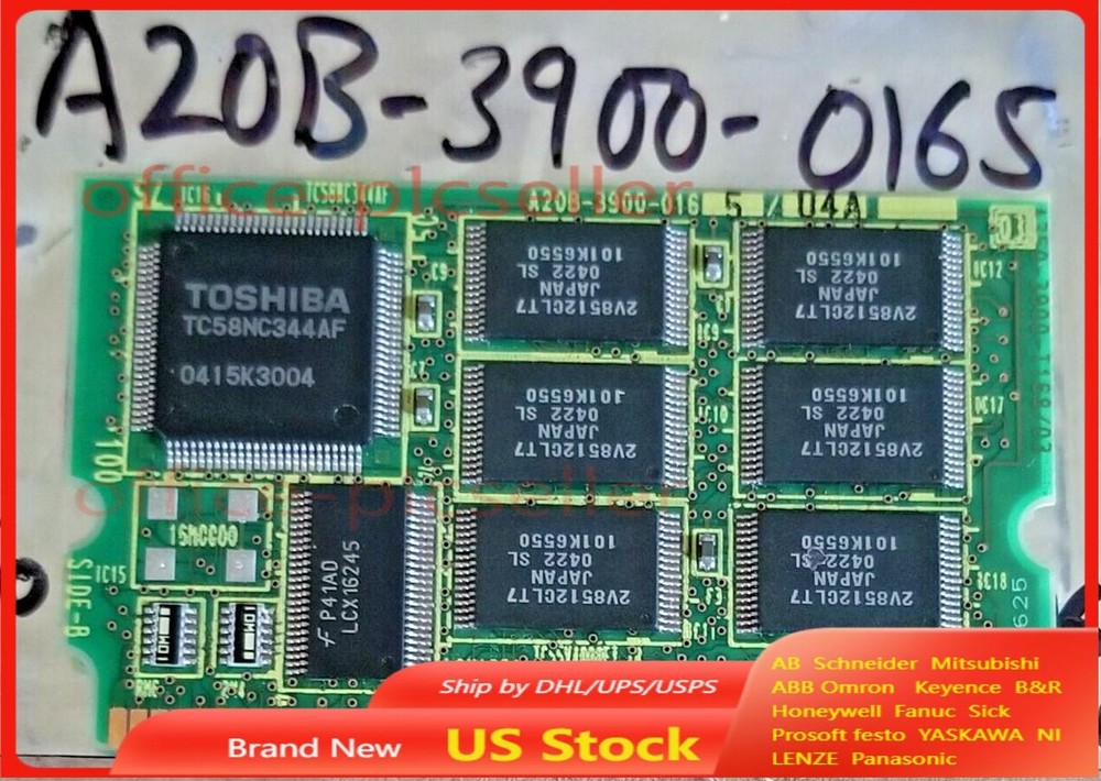 FANUC MEMORY FROM 32MB SRAM 3MB (A20B-3900-0165)